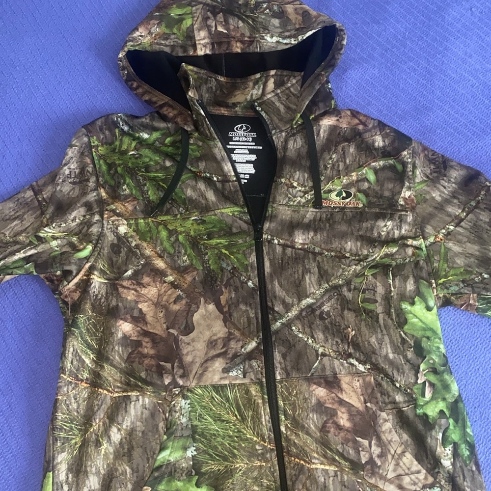 Mossy oak zip up jacket - Picture 2 of 4